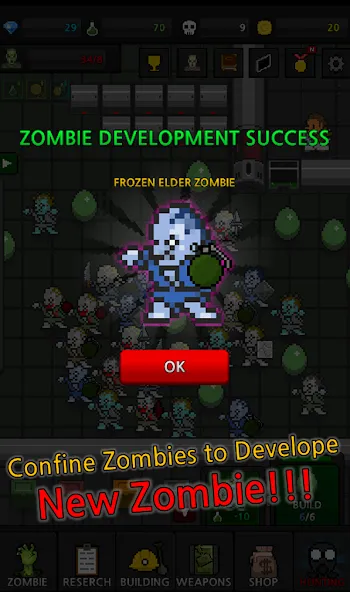 Grow Zombie VIP : Merge Zombie  [МОД Много монет] Screenshot 4