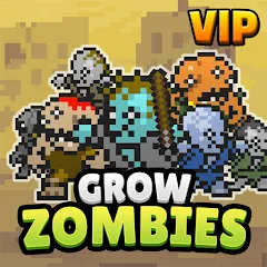 Скачать взломанную Grow Zombie VIP : Merge Zombie  [МОД Много монет] - стабильная версия apk на Андроид