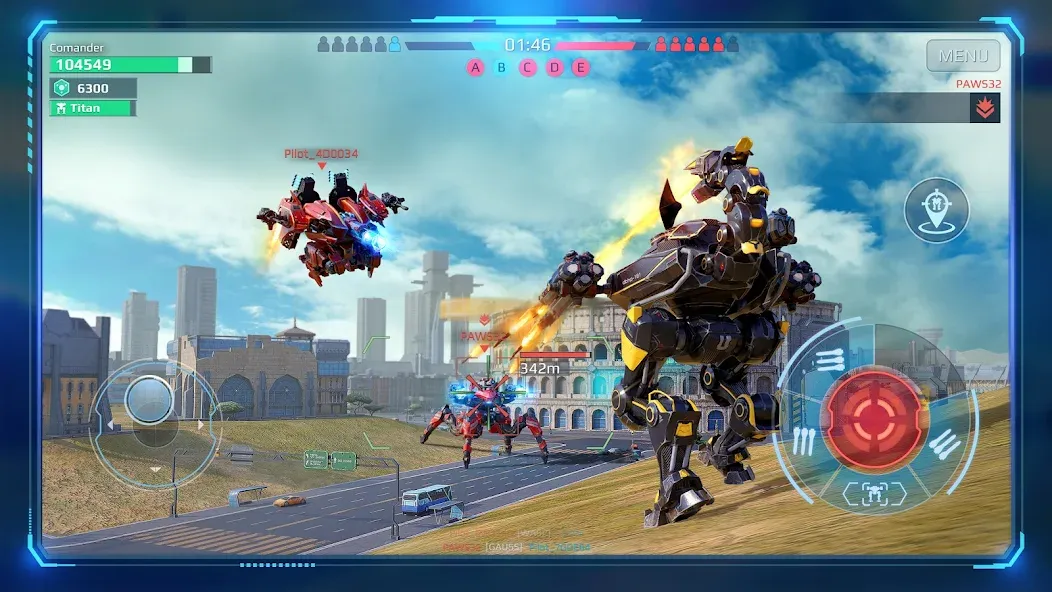 War Robots Multiplayer Battles  [МОД Меню] Screenshot 4