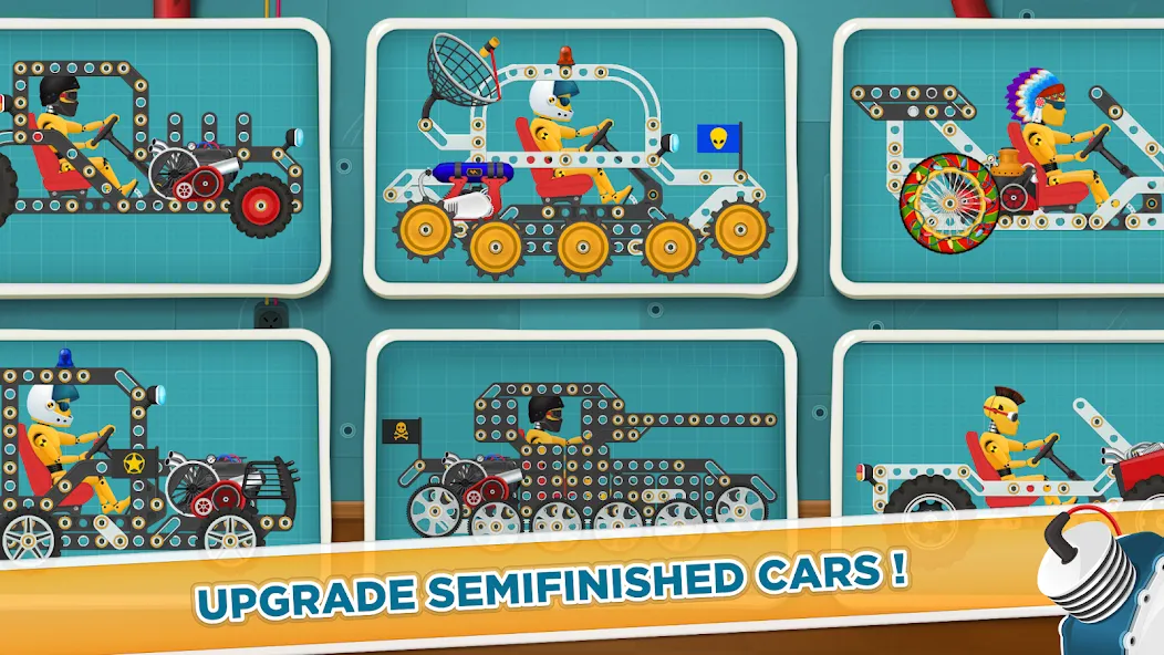 Car Builder & Racing for Kids  [МОД Unlocked] Screenshot 2