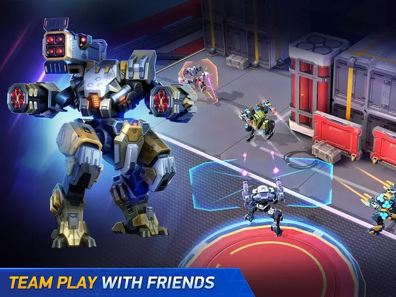 Mech Arena - Shooting Game (Мех Арена)  [МОД Бесконечные деньги] Screenshot 5