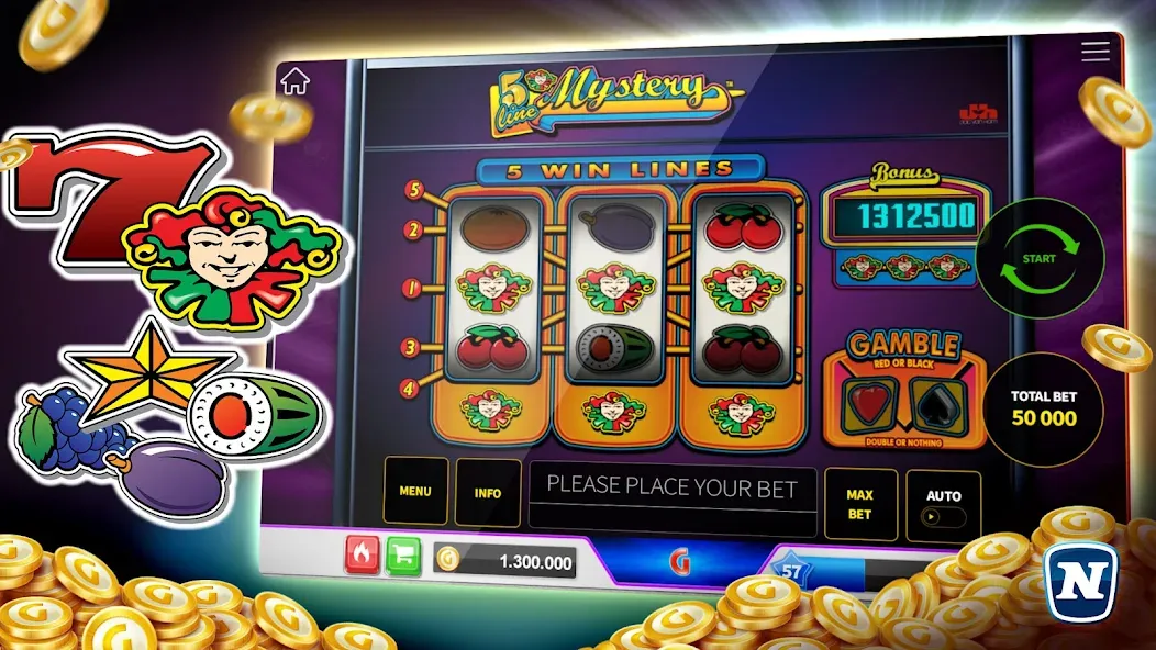 Gaminator Online Casino Slots  [МОД Бесконечные монеты] Screenshot 4