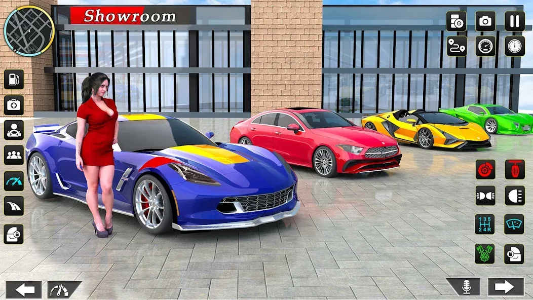 Car Dealership Car Saler (Драйвинг Скул Сити Кар Геймс)  [МОД Меню] Screenshot 3