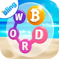 Скачать взломанную Word Breeze - Earn Bitcoin (Уорд Бриз)  [МОД Mega Pack] - последняя версия apk на Андроид