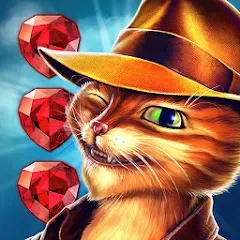 Взломанная Indy Cat for VK  [МОД Unlocked] - стабильная версия apk на Андроид