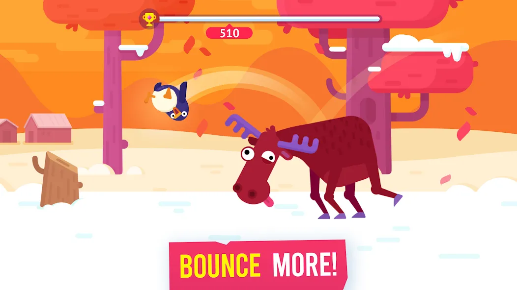 Bouncemasters: Penguin Games (Баунсмастерс)  [МОД Бесконечные монеты] Screenshot 2