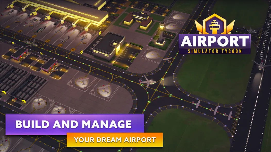 Airport Simulator: Tycoon Inc. (Эйрпорт Симулятор)  [МОД Бесконечные деньги] Screenshot 2