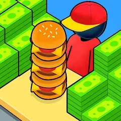 Скачать взломанную My Burger Shop: Burger Games (Май Бургер Шоп Игры)  [МОД Unlimited Money] - последняя версия apk на Андроид