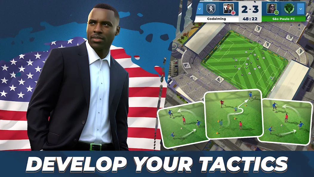 Soccer - Matchday Manager 24 (Матчдей Футбольный Менеджер 2023)  [МОД Все открыто] Screenshot 2