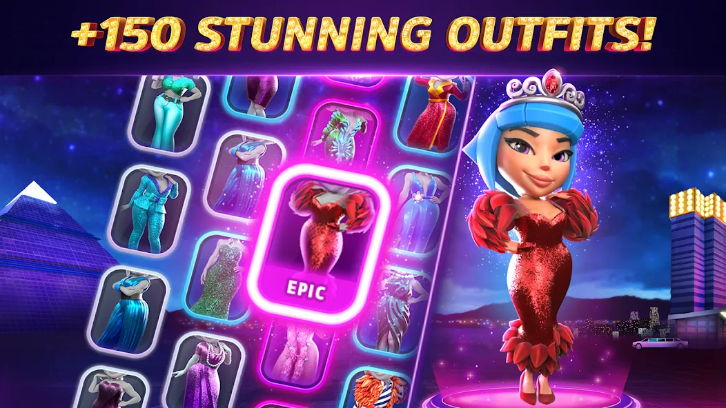 POP! Slots™ Vegas Casino Games  [МОД Много денег] Screenshot 5