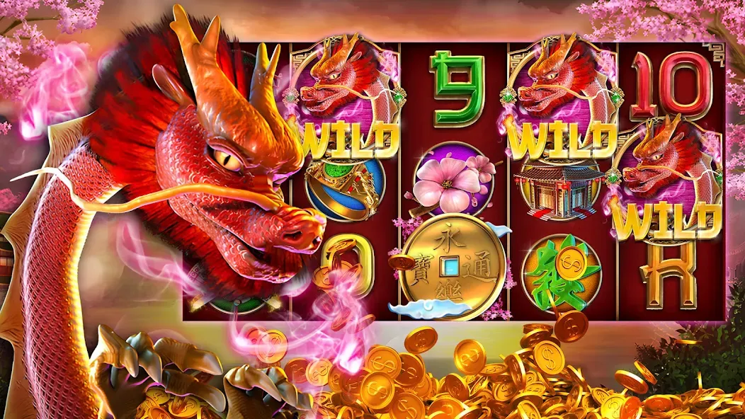 Pokie Magic Casino Slots (Поки Мэджик Казино Слоты)  [МОД Много денег] Screenshot 4
