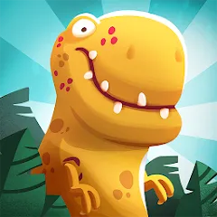 Скачать взлом Dino Bash: Dinosaur Battle (Дино Баш)  [МОД Unlocked] - полная версия apk на Андроид