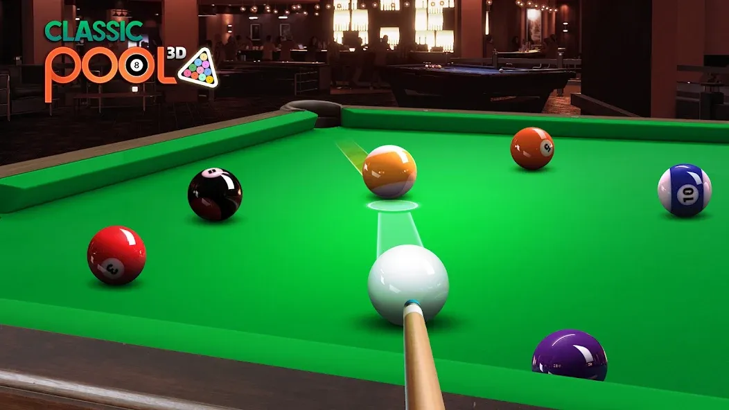 Classic Pool 3D: 8 Ball  [МОД Unlimited Money] Screenshot 2