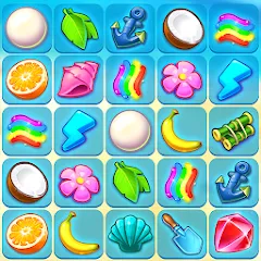 Скачать взломанную Onet Paradise: connect 2 tiles (Онет Парадайз)  [МОД Много монет] - полная версия apk на Андроид