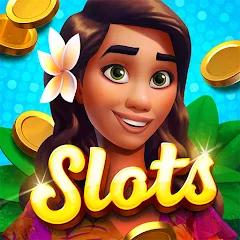 Скачать взлом Paradise Fortune Casino Slots (Парадиз Форчун Казино Слотс)  [МОД Много монет] - последняя версия apk на Андроид