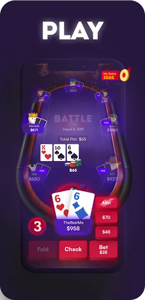 Prometheus: Battle Poker (Прометей)  [МОД Бесконечные монеты] Screenshot 1