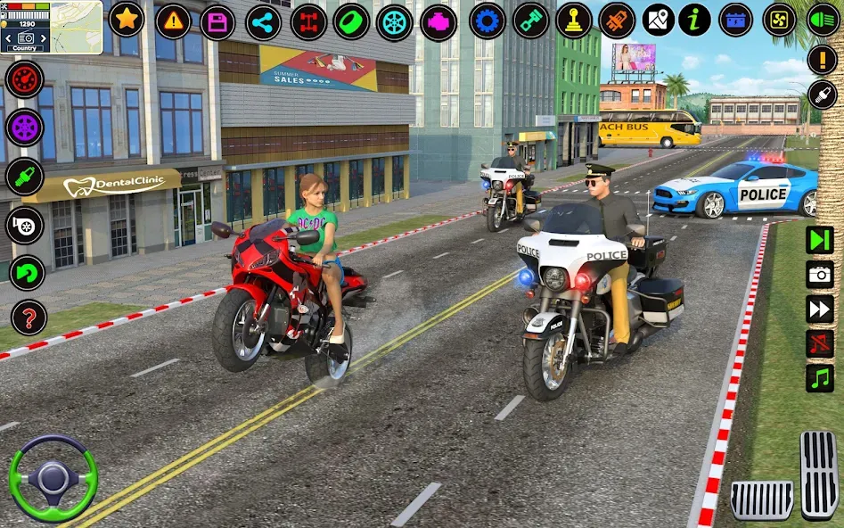 City Police Car Driving Games  [МОД Unlocked] Screenshot 3