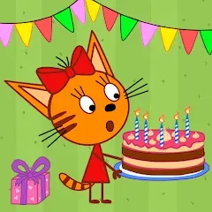 Взлом Kid-E-Cats: Kids birthday  [МОД Unlimited Money] - последняя версия apk на Андроид