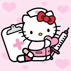 Скачать взлом Hello Kitty: Kids Hospital (Хелло Китти)  [МОД Бесконечные монеты] - полная версия apk на Андроид