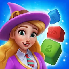 Скачать взломанную Magic Blast: Mystery Puzzle (Маджик Бласт)  [МОД Menu] - стабильная версия apk на Андроид