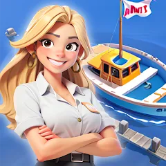 Скачать взлом Idle Seafood Market -Tycoon (Айдл Сифуд Маркет)  [МОД Меню] - полная версия apk на Андроид