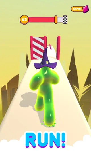 Blob Runner 3D (Блоб Раннер 3Д)  [МОД Unlimited Money] Screenshot 1