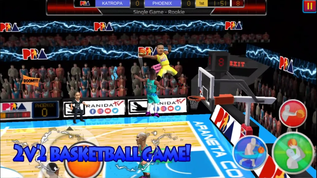 Basketball Slam! (Баскетбол Слэм)  [МОД Unlocked] Screenshot 1