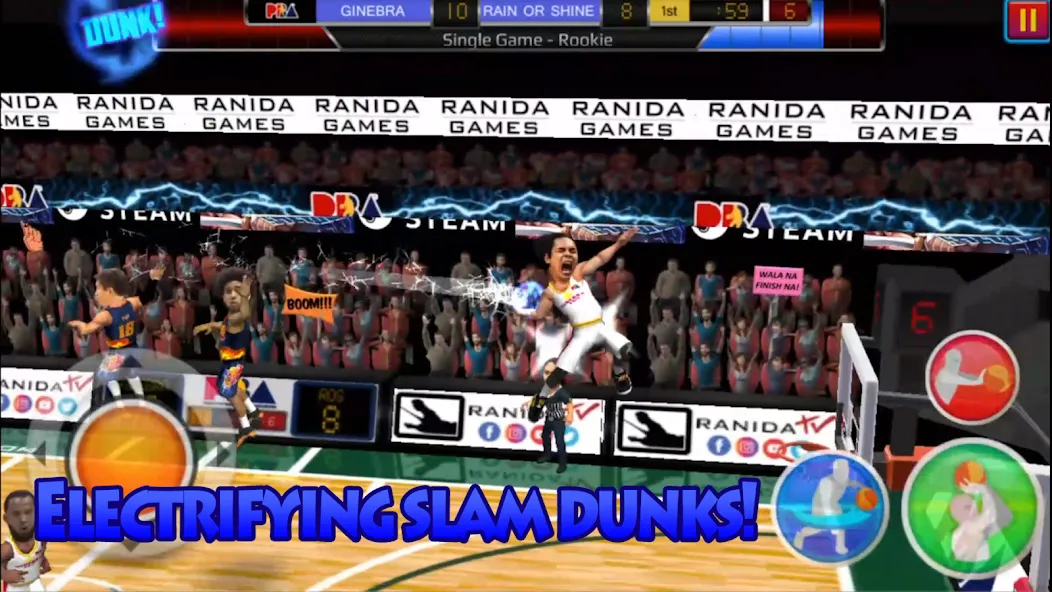 Basketball Slam! (Баскетбол Слэм)  [МОД Unlocked] Screenshot 2