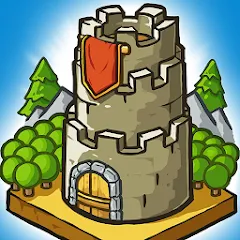 Взлом Grow Castle - Tower Defense (Гроу Касл)  [МОД Все открыто] - стабильная версия apk на Андроид