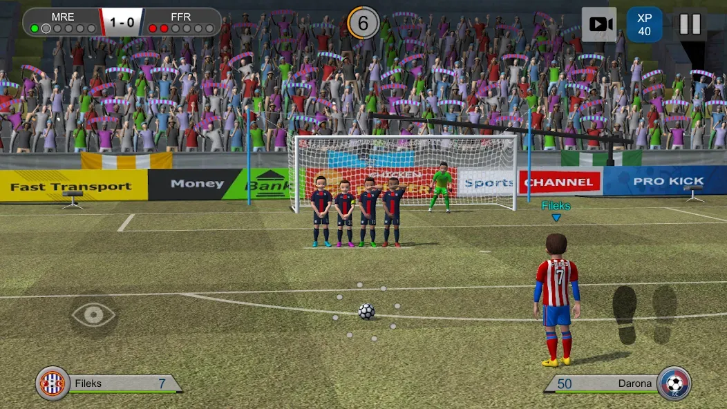 Pro Kick Soccer (Про Кик Сокер)  [МОД Все открыто] Screenshot 2