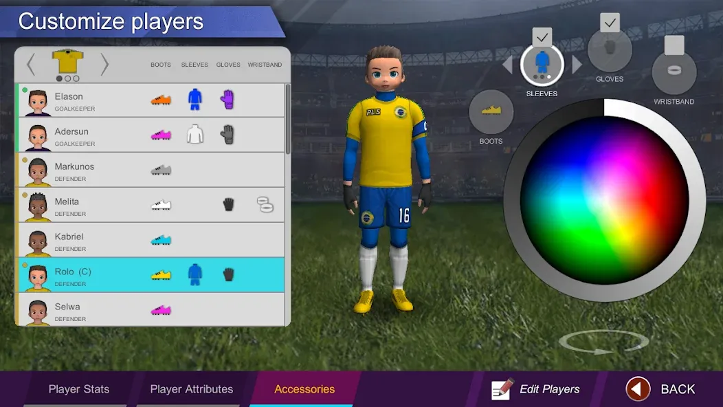 Pro League Soccer (Про лига футбола)  [МОД Menu] Screenshot 4