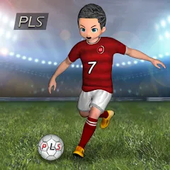 Скачать взлом Pro League Soccer (Про лига футбола)  [МОД Menu] - стабильная версия apk на Андроид