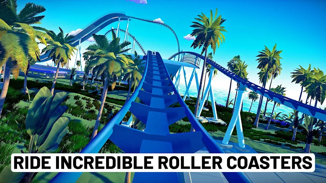 Real Coaster: Idle Game (Реал Коастер)  [МОД Меню] Screenshot 3