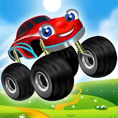 Скачать взломанную Monster Trucks Game for Kids 2 (Монстр Тракс Игра для Детей 2)  [МОД Все открыто] - полная версия apk на Андроид