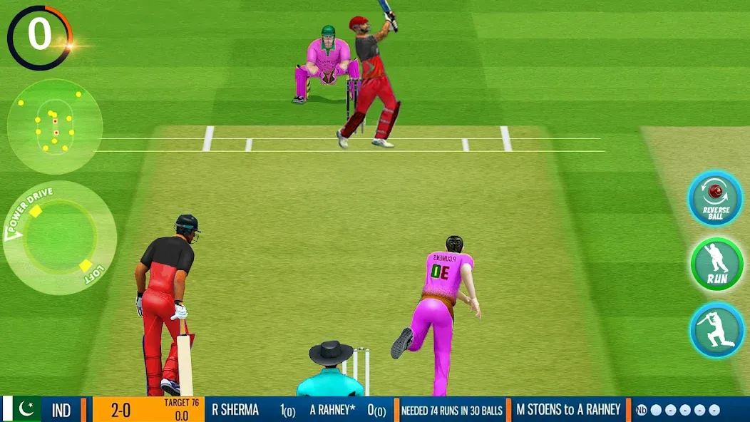 Indian Cricket Game Champion (Индийские чемпионы игры в крикет)  [МОД Бесконечные монеты] Screenshot 1