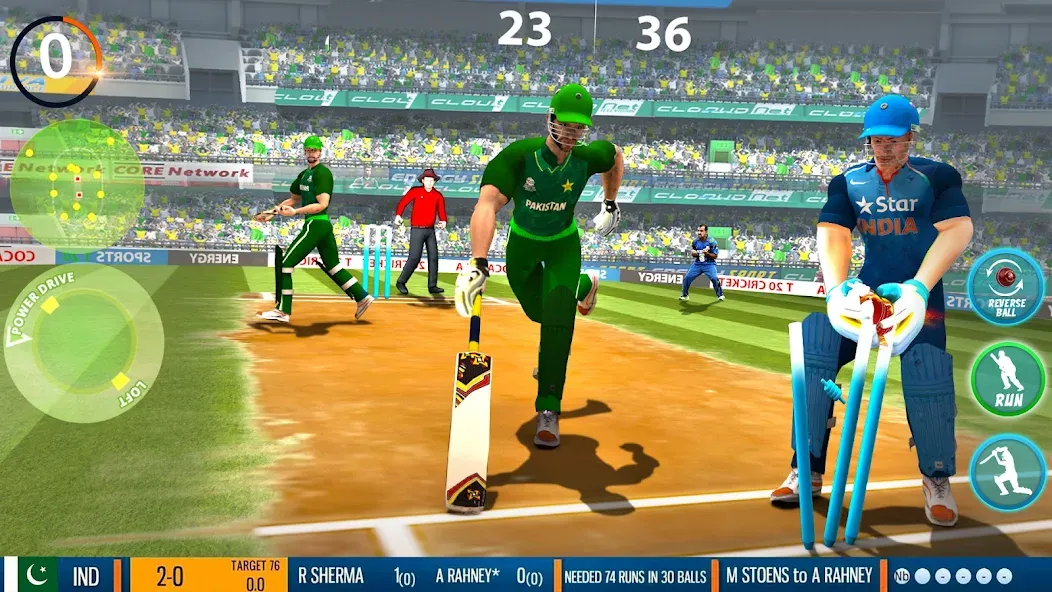 Indian Cricket Game Champion (Индийские чемпионы игры в крикет)  [МОД Бесконечные монеты] Screenshot 2