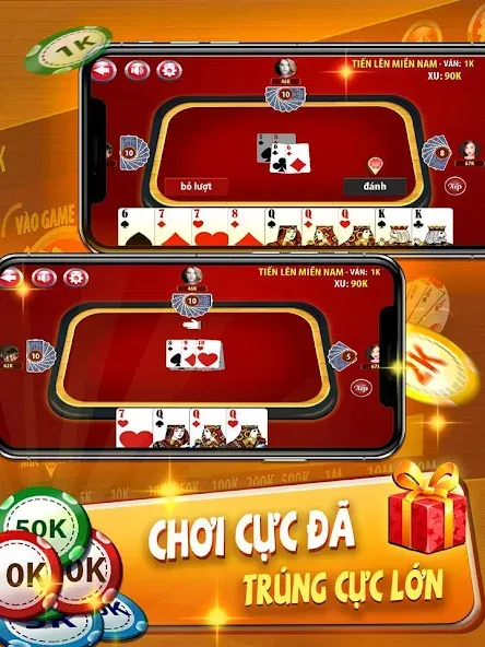 Tiến Lên Miền Nam - Tien Len  [МОД Mega Pack] Screenshot 5