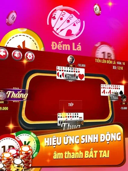 Tiến Lên Đếm Lá - Tien Len  [МОД Unlocked] Screenshot 4