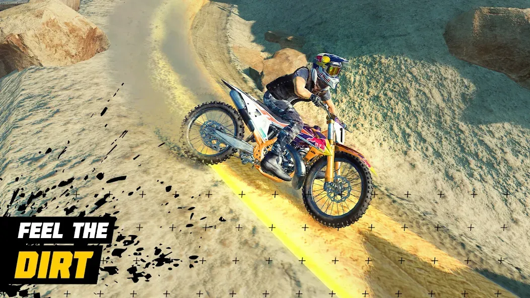 Dirt Bike Unchained: MX Racing (Дерт Байк Анчейнд)  [МОД Меню] Screenshot 4