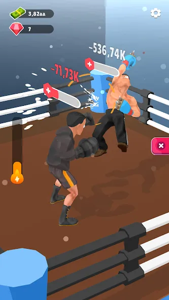 Tap Punch - 3D Boxing (Тап Панч)  [МОД Много денег] Screenshot 4