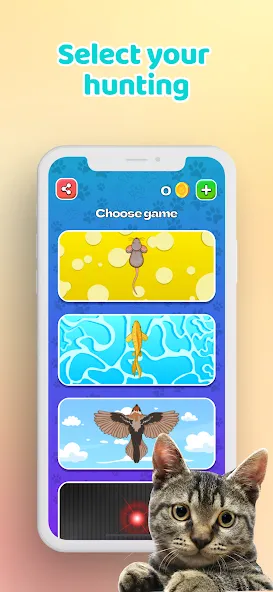 Games for Cat－Toy Mouse & Fish  [МОД Menu] Screenshot 2