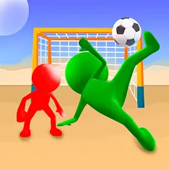 Скачать взлом Stickman Soccer Football Game  [МОД Много монет] - последняя версия apk на Андроид