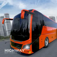 Скачать взломанную Highway Bus Simulator Bus Game  [МОД Menu] - стабильная версия apk на Андроид