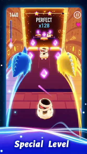 Rolling Twins: Music Ball Rush (Роллинг Твинс)  [МОД Unlocked] Screenshot 1