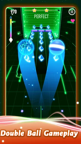 Rolling Twins: Music Ball Rush (Роллинг Твинс)  [МОД Unlocked] Screenshot 3