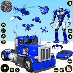 Скачать взлом Truck Game - Car Robot Games  [МОД Menu] - полная версия apk на Андроид