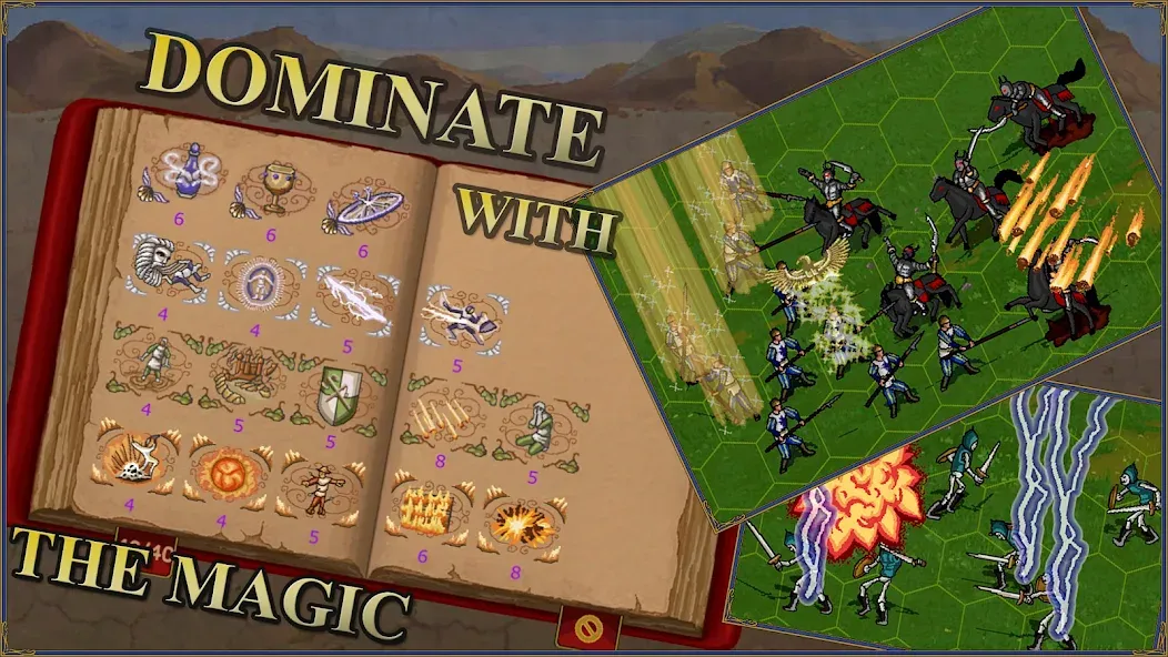 Heroes of Might: Magic arena 3  [МОД Menu] Screenshot 2