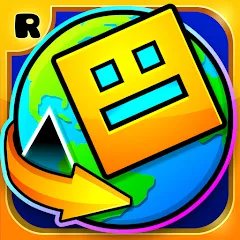 Взлом Geometry Dash World (Геометри Дэш Ворлд)  [МОД Бесконечные деньги] - полная версия apk на Андроид