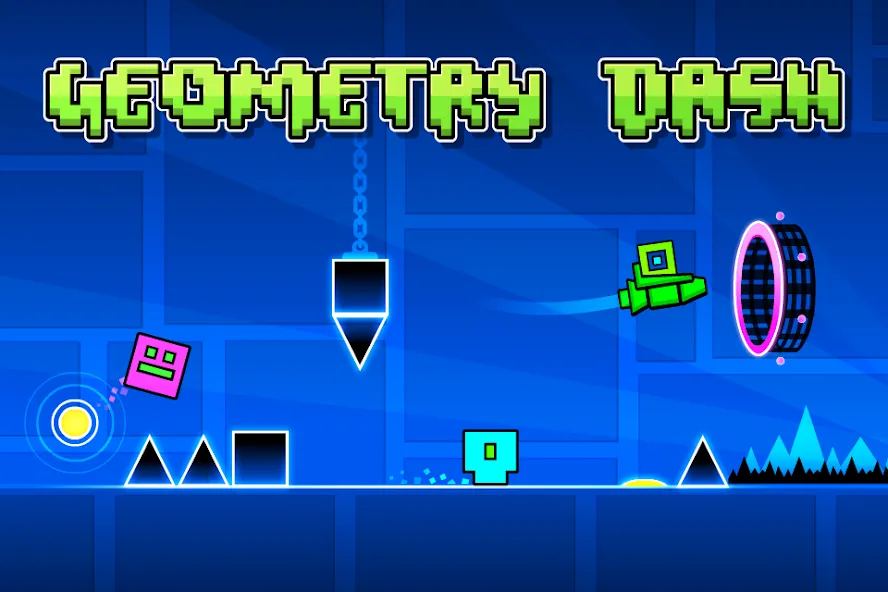 Geometry Dash Lite (Геометрия Дэш Лайт)  [МОД Menu] Screenshot 1