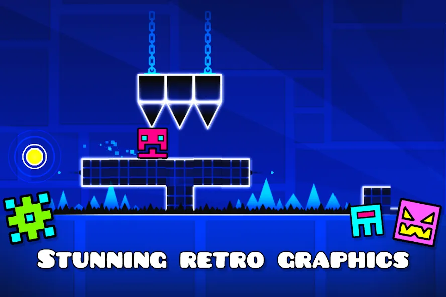 Geometry Dash Lite (Геометрия Дэш Лайт)  [МОД Menu] Screenshot 3